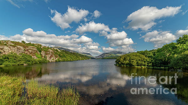 Lake Padarn Llanberis Wales by Adrian Evans Lake Padarn Llanberis Wales by Adrian Evans