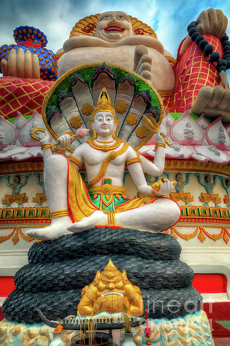 Lord Vishnu Thailand Temple by Adrian Evans Lord Vishnu Thailand Temple by Adrian Evans